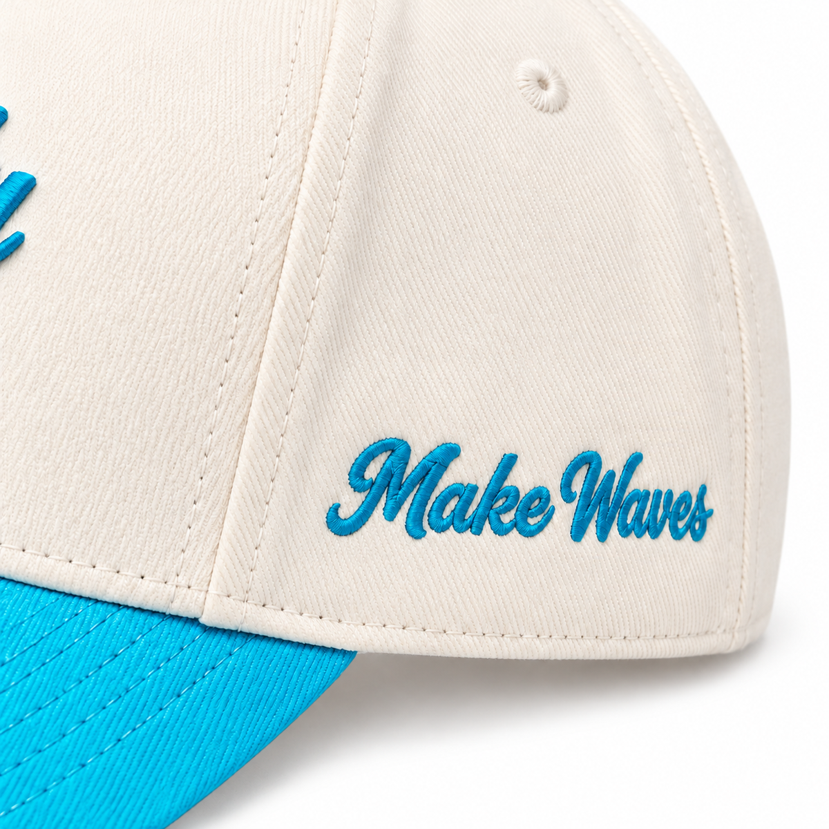 Chirp City Snapback Cap - Teal