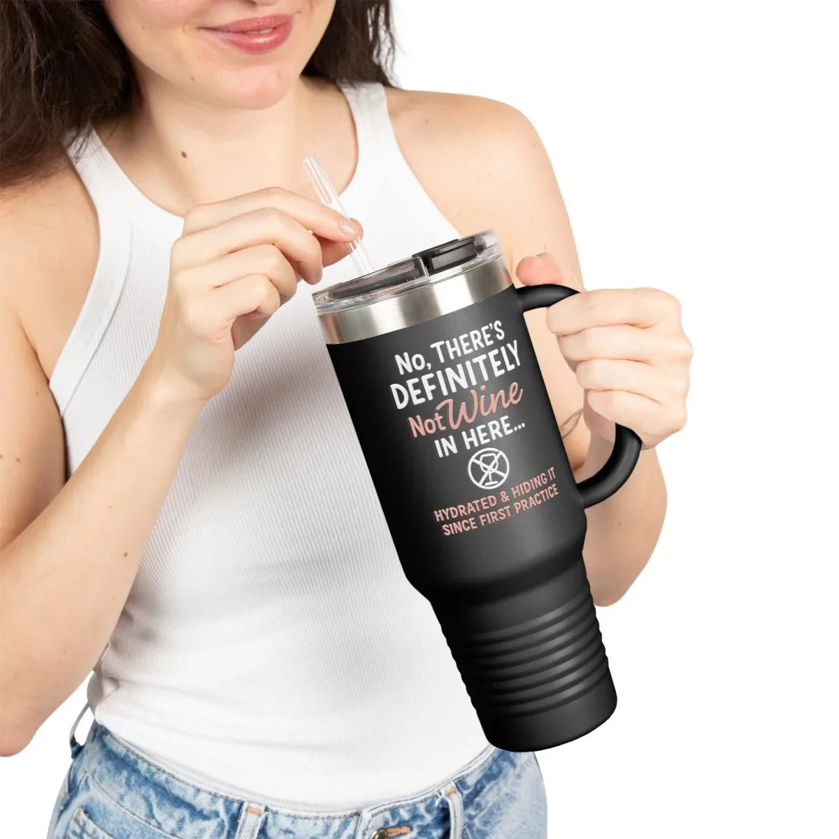 Definitely Not Wine Tumbler