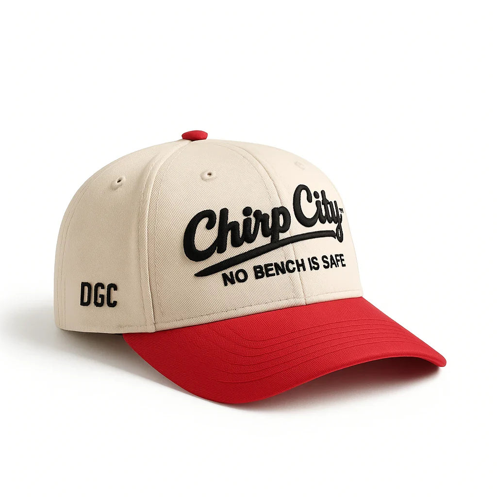 Chirp City Snapback Cap - Beige