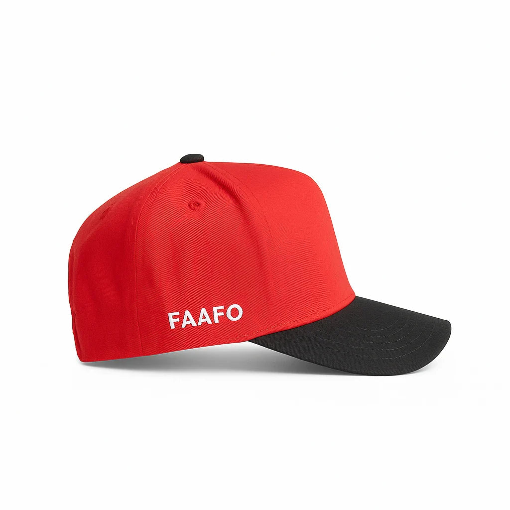 Chirp City Snapback Cap - Red