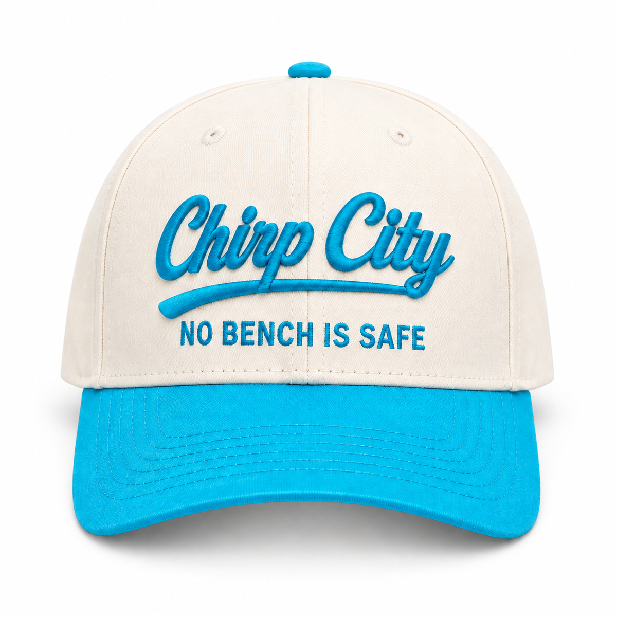 Chirp City Snapback Cap - Teal