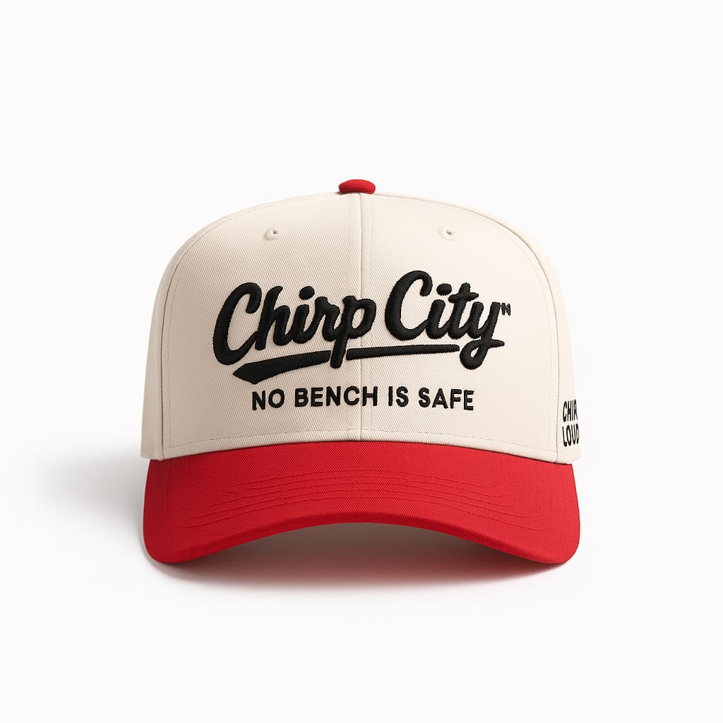 Chirp City Snapback Cap - Beige